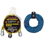 Airhead Kwik Tek AHTR-30 3-Rider Towable Rope + Kwik Tek Tow Harness Self Centering Pulley