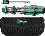 Wera 05051025001 Compact Tool Set Kraftform 26" with Pouch, Silver