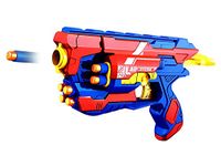 Oasis Lap Blaster Gun Toy, Safe and Long Range, 10 Bullets, Red