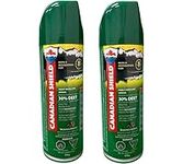 Canadian Shield Mosquito & Insect Repellent | For Hunting, Fishing, Camping, Family Fun, and More | 8 Hour of Protection | 30% Deet | (170G) AEROSOL - CSA01 | 2 Packs