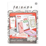 Paladone Friends Gadget Decals - 4 Sheets of Removable Waterproof Laptop Stickers,15 x 21 x 0 cm