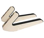 Rokia R Surfboard Rack Wood Wall Shelf for Hardboard Skateboard and Softboard Work Storage and Display