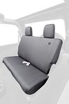 Bestop 2928109 Charcoal Rear Seat Covers - Jeep 2008-2012 Wrangler Unlimited; Fit Factory Rear Seat