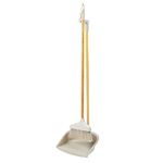 Wooden Broom And Dustpan