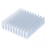 xcluma Aluminum Radiator IC Heat Sink Heat Sink 40 x 40 mm x 11 mm White