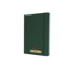 AICA Personalized Name & Charm Leather Notebook Diary -A5 Size, 180 Ruled Pages (Dark Green) | Customized Farewell Retirement Appreciation Daily Journal Diary Gifts for Staff Boss Coworkers Team Employees