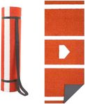 Baseball Batting Mat 10'x3.8' Anti-Fade Baseball Hitting Mat Softball Training Matt with Home Plate Batters Box Turf Mat Outdoor Indoor Batting Stance Practice Matt, Clay