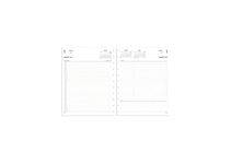 TUL Discbound Daily Refill Pages, Letter Size, 8-1/2" x 11", January to December 2021, TULLTFLR-2PG-RY