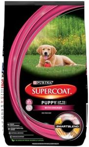 PURINA SUPERCOAT Puppy All Breed Dry Dog Food, Chicken- 10Kg Pack