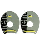 Arena Unisex Adult Elite Swim Hand Paddle II for Men and Women Pool Exercise Equipment for Swimming and Technique Training, Sage Green/Arctic Lime, Large