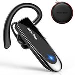 New bee Bluetooth Earpiece Wireless Bluetooth Headset Handsfree in Ear with Clear Voice Capture Technology Bluetooth In-Ear Headset for iPhone Samsung Huawei HTC, Sony, etc