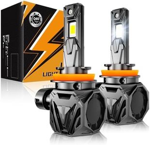 Auxbeam H 11 Fog Lights, Q40 Series 800% Brighter Powersports Light For UTV ATV Offroad Use