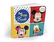 Clementoni 17720 Mi Divertido Fun Disney Baby Books 6 Months, Early Years, Infant, New Born Toys Gift, Multicolour, Medio