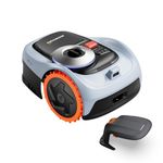 Segway Navimow i205 AWD Robotic Lawn Mower without Boundary, w/Garage S, All-Wheel-Drive for 45% Slopes, EFLS NRTK + Vision, Auto Mapping, Rec. 500 m², No RTK Antenna Required (Ship Separately)
