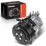 A-Premium Air Conditioner AC Compressor with Clutch Compatible with Jeep Liberty 3.7L 2002-2005 SUV