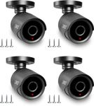 MX Dummy Fake Security Wireless Bullet CCTV Outdoor Camera Flashing Light BlackD8_4 Security Camera