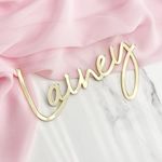 Custom Cake Name Sign | Acrylic Cak