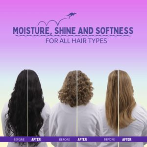 Aussie Mega Shampoo & Conditioner Set for Dry Hair, Vegan, XL Pack 675ml+470ml