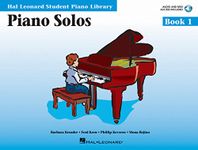 Piano Solos Book 1 - Book: Hal Leonard Student Piano Library (Includes Online Access Code)