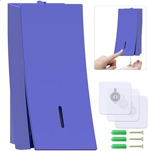 Manual Soap Dispenser, Kitchen Bathroom Wall Mounted, Commercial Soap Dispenser for Liquid Containers Shampoo Gel Chamber Hotel Restaurant, 19.4oz/550ml