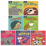 Sue Graves Behaviour Matters Series 7 Books Collection Set (Rhino Learns To Be Polite, Turtle Comes Out Of Her Shell, Cheetah Learns To Play Nicely, Llama Stops Teasing, Sloth Gets Busy and MORE!)