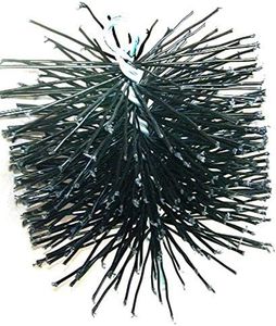 Rutland Products 16906 6-Inch Poly Chimney Cleaning Brush,Black