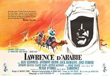 Tallenge - Lawrence Of Arabia - French 1962 Release - Classic Hollywood Movie Poster - Small Poster(Paper,12 x 17 inches, MultiColour)