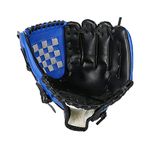 Youth Baseball Glove (9.5-12.5 Inch) | Right Handed Kids Infied Baseball Glove Catcher Softball Mitts | Easy Close T-Ball Tee Ball Glove | Right Hand Throw | Soft PU Leather | for Boys Girls