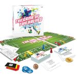 Game of Two Halves - Football Board Game with all the excitement of a real match including actions cards, red & yellow cards, goals, injuries, offsides & penalties! Football gifts, football game.