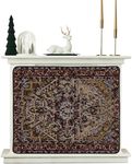 Boho Floral Fireplace Cover Decorat