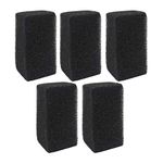 Venus Aqua® Refill Sponges Roll Foam for Foam Cartridge Filter for Aquarium (5x5x10cm), 5 Piece