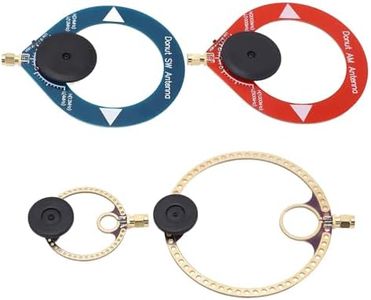 Tsudoku Antenna A Ciambella per Onde Corte e Medie Antenna AM MW/SW Antenna Mini Loop Multifunzione Set da 4 Pezzi per Radio FM SW