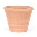 Gardenesque 74cm XXL Extra Large Classic Terracotta Garden Pot Planter, Large Plant Pots Outdoor - Clayton Grande, W74cm x H60cm