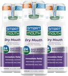 SmartMouth Activated Dry Mouth Mouthwash, Dry Mouth and Bad Breath Relief, Mint, 16 fl oz, 3 Pack
