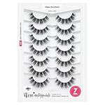 5D Fluffy Mink Eyelashes 14mm Natur