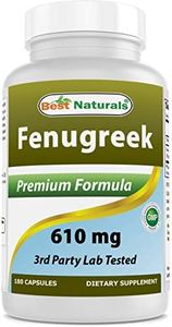 Best Naturals Fenugreek Seed Powder 610 mg 180 Capsules