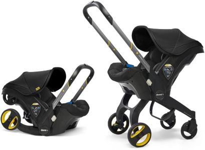 Doona+ Baby Car Seat Stroller – Black Convertible Travel System