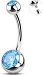 OUFER Belly Button Rings Surgical S