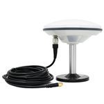 L1 L2 GNSS Antenna Trim ble Agricultural GPS Antenna RTK F9P GPS GLO BDS GAL, Waterproof High-Precision RTK Receiver for Truck Marine Boat GPS-Tracker Locator(QT151+M90SD+Cable SMA)