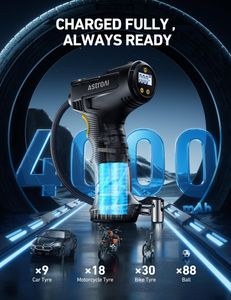 AstroAI Cordless Tyre Inflator – 150PSI Portable Air Compressor