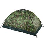 Niyam Polyester Portable Foldable Military Picnic Camping Waterproof 2/4 Person Dome Tent (Army Green) (2 Person)