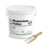 Grow Chem Magnesium Flakes (8KG Bucket) Pure Magnesium Chloride from The Dead Sea - Mineral-Rich Bath Salts for Foot & Muscle Soaks - Improves Sleep, Stress Relief, Joint Health & Skin Hydration