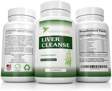 Liver Cleanse & Liver Detox Support Supplement - This Liver Detoxifier & Regenerator Formula Can Help Repair an Active Liver Plus Aid in the Rescue of a Fatty Liver-Liver Support Supplements Grass Fed