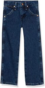 Wrangler Big Boys' Cowboy Cut Jeans,Dark Indigo,9 Regular