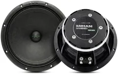 Deaf Bonce Apocalypse AP-M61AN Hybrid | 6.5" Neodymium-Ferrite Mid-Range Car Speakers (Pair) – 180W RMS, 360W Max, 101 dB SPL, CCAW Coil, Aluminum Frame