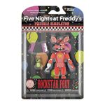 Funko Action Figure: Five Nights At Freddy's (FNAF) Pizza Sim - Rockstar Foxy - Glow In the Dark Translucent - Amazon Exclusive - Collectable Toy - Gift Idea