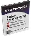 Battery Replacement Kit for Garmin Nuvi 3590LM with Installation Video, Tools, and Extended Life Battery.