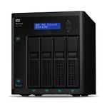 WD 24TB My Cloud EX4100 Expert Series 4-Bay Network Attached Storage - NAS - WDBWZE0240KBK-NESN,Black