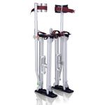 iElyiEsy 24"-40" Drywall Stilts Aluminum Tool Stilt Height Adjustable Lifts Taping Paint Stilt for Sheetrock Painting Finishing Pruning Branches or Cleaning, Silver