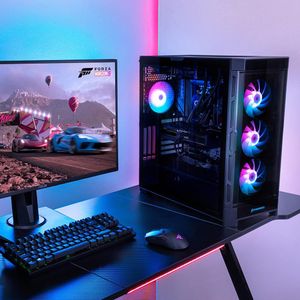 Stormforce Crystal Gaming PC – RTX 4070 Ti, High-Performance Desktop